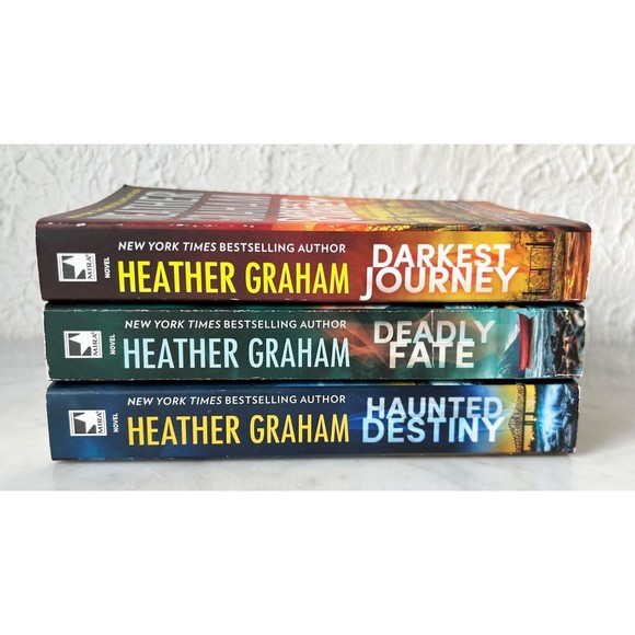 Heather Graham Krewe of Hunters 2016 3 Paperback Books 18-20 Haunted Destiny + - Picture 2 of 4